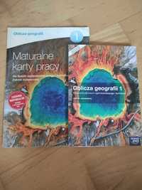 Oblicza geografii 1 zakres rozszerzony podręcznik +karty pracy