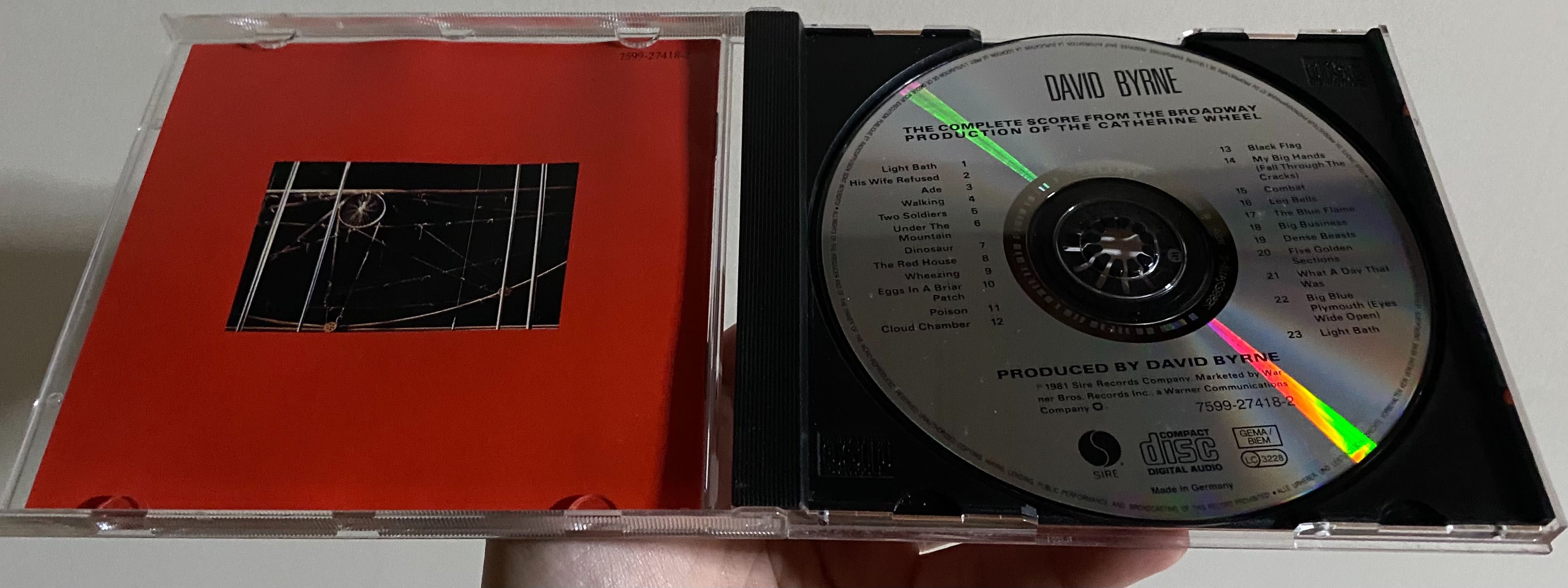 CD David Byrne “The Catherine Wheel”