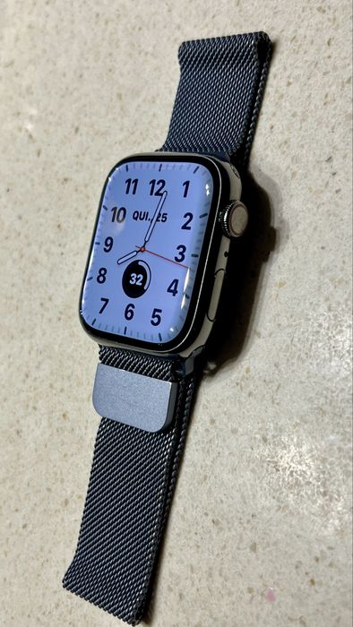 Apple Watch serie 7 Graphite Stainless Steel Case 45mm GPS + CELL LTE