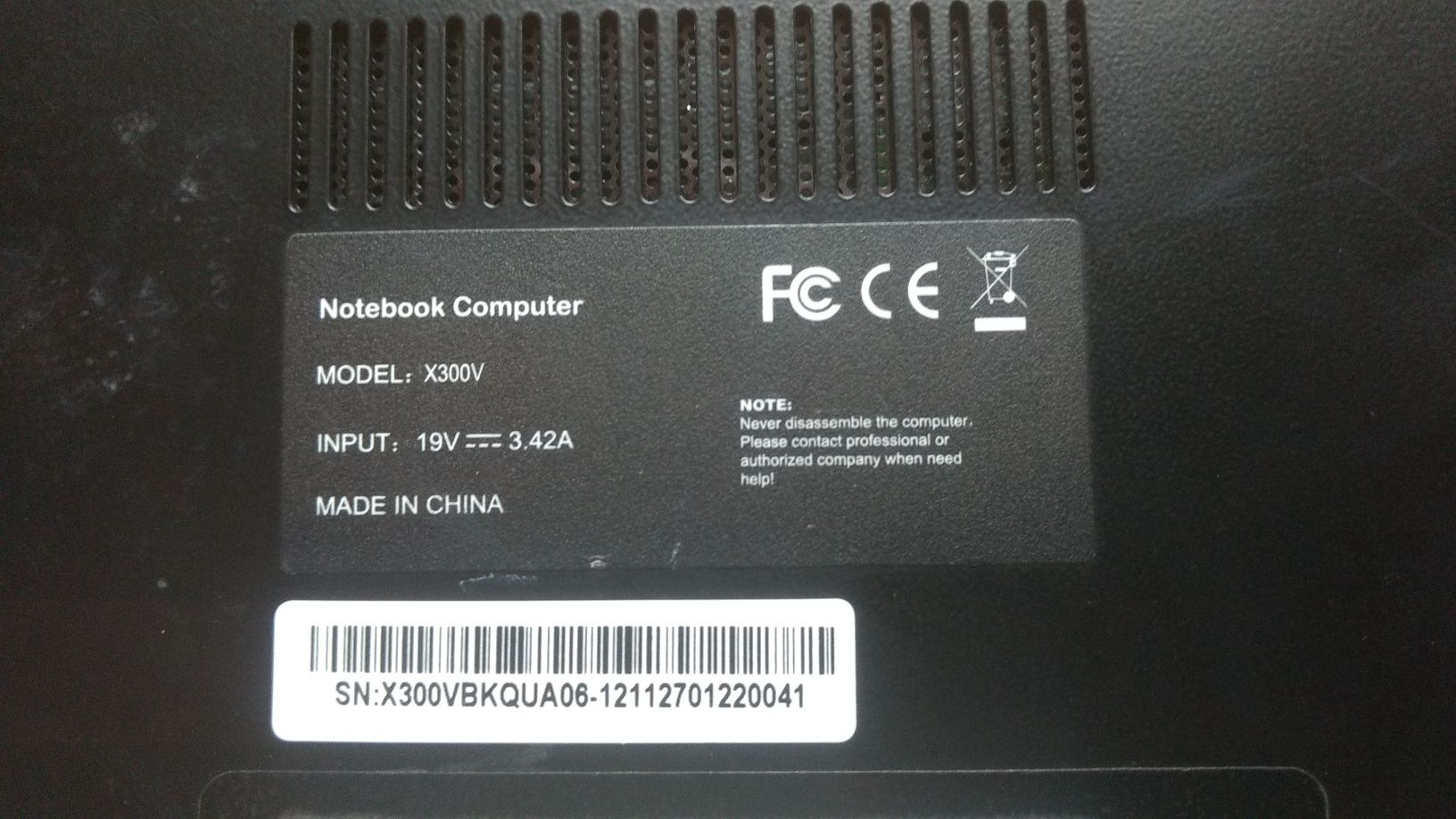 Ноутбук Media book ( DNS ) X300 14" i5-3317U комплектующие запчасти