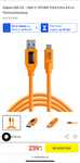 Kabel USB 3.0 - USB-C TETHER TOOLS Pro 4.6 m Pomarańczowy
