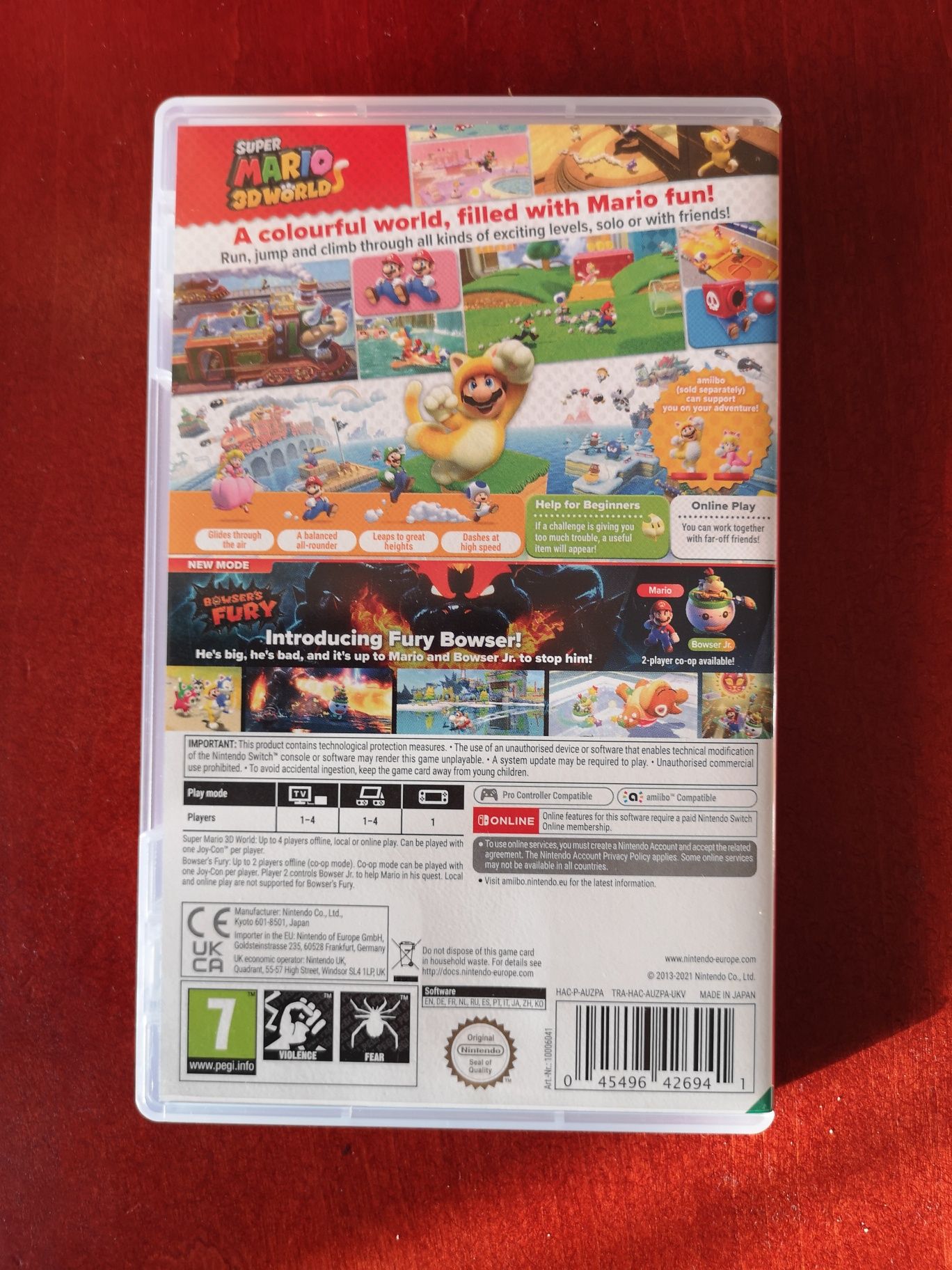 Super Mario 3D World + Bowser's Fury gra Nintendo Switch NS