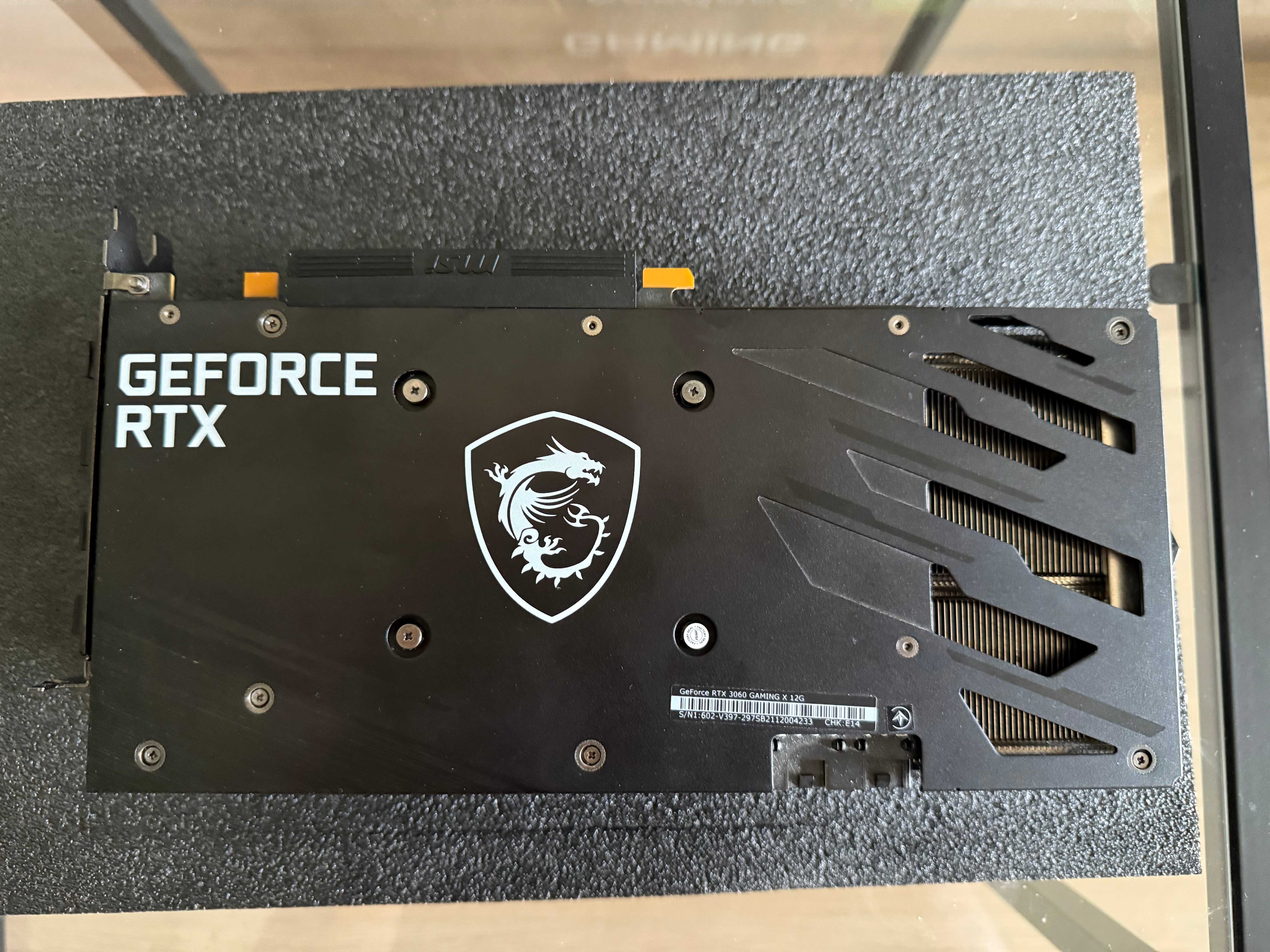 MSI GeForce RTX 3060 Gaming X 12GB GDDR6