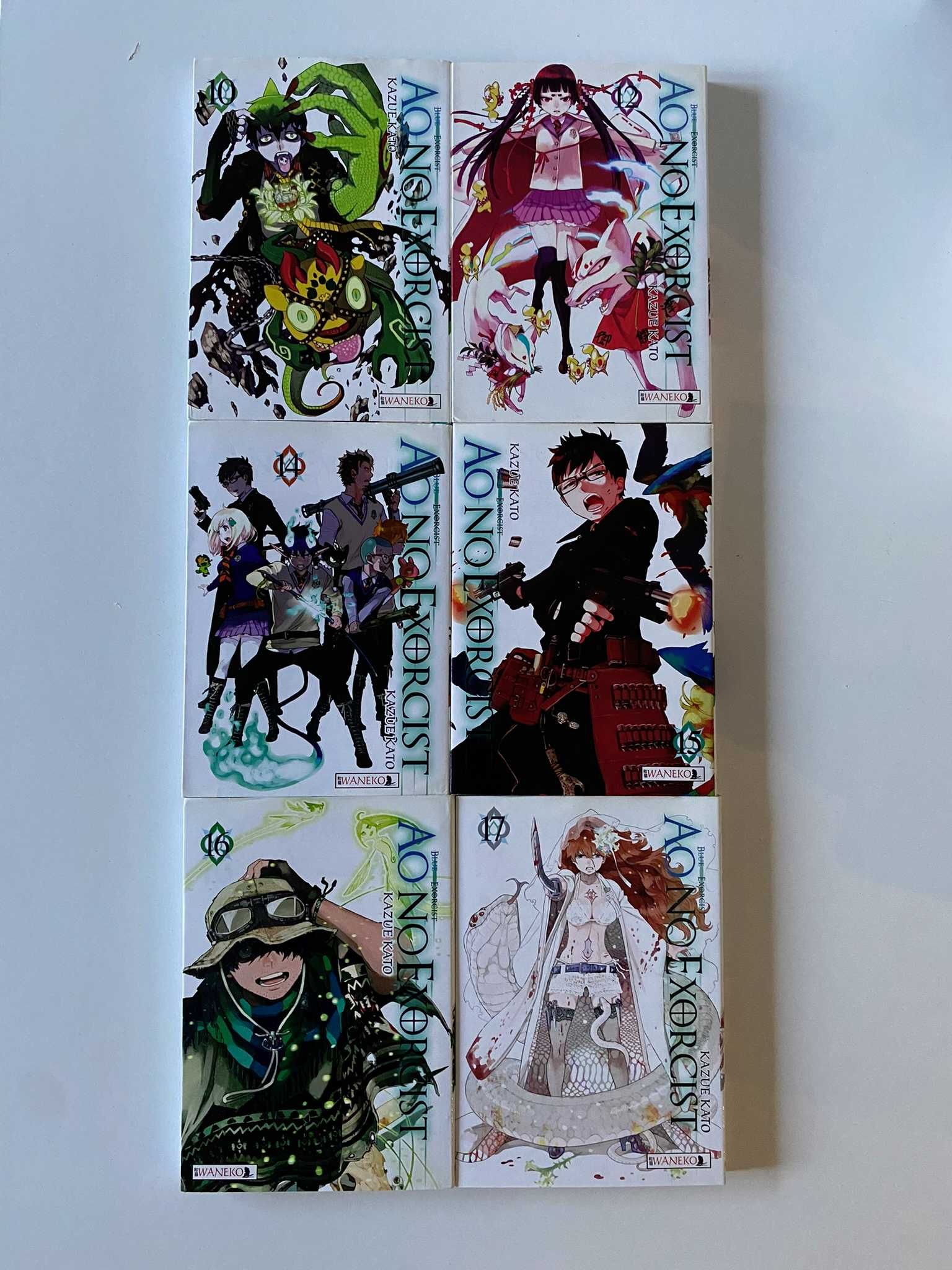 Ao no Exorcist tomy 1-17