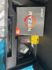 AMD Ryzen 5900x + Vengeance Ram 32GB (2x16GB) 3200MHz CL16 + MOBO MSI
