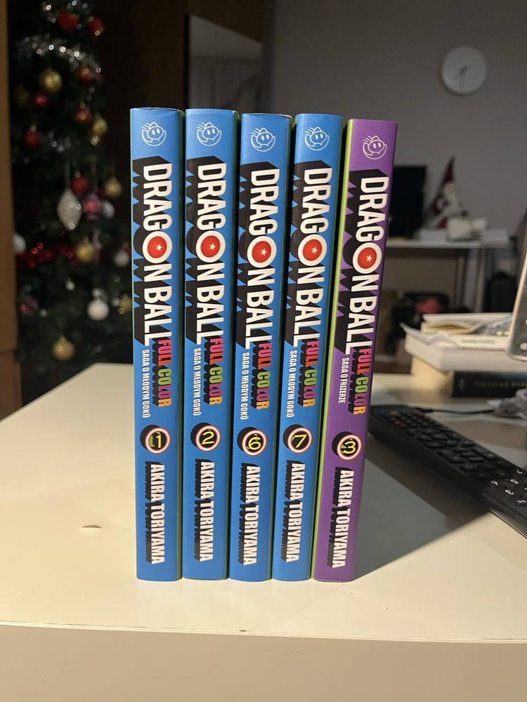 Dragon Ball Full Color - 5 tomów, manga, zestaw, miękka oprawa