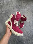 Кеди Rick Owens Geobasket Ramones  jumbo laces opium archive кеды