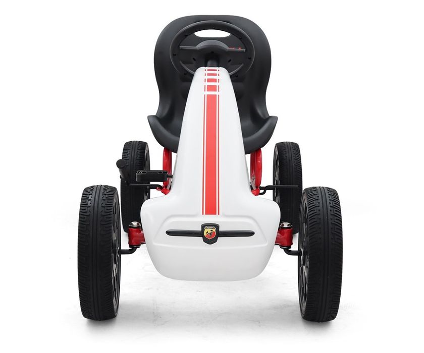 Gokart Na Pedały Abarth White