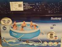 Basen rozporowy 305 x 76 cm BESTWAY z pompą i pokrywą nr kat 57270 - 4