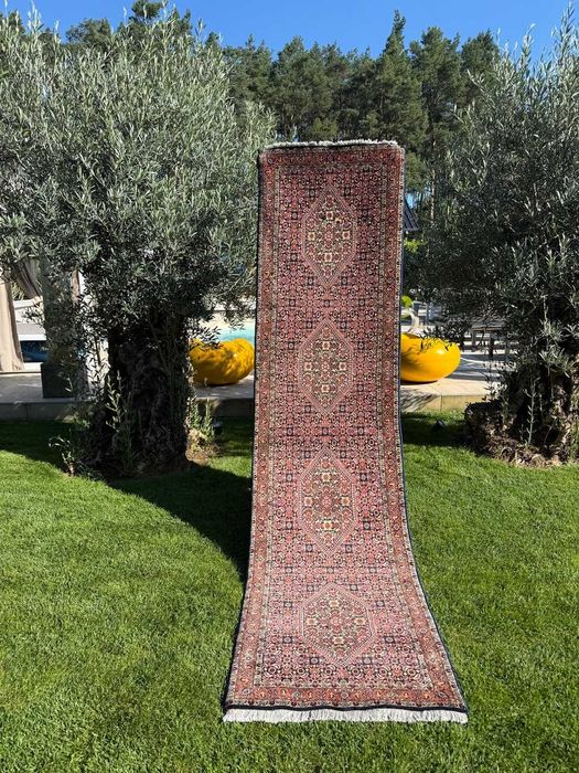 Dywan Chodnik Perski Wełniany R. Tkany Iran Bidjar 320x82 gal. 12 tys