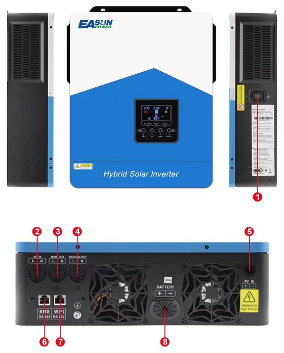 Комплект резервного живлення 6.2 KW