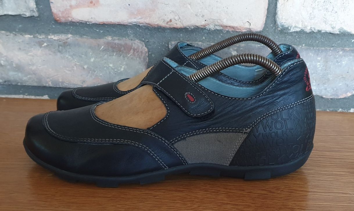 Wolky 40 /26,3 Mokasyny baleriny  clarks Ecco waldlaufer