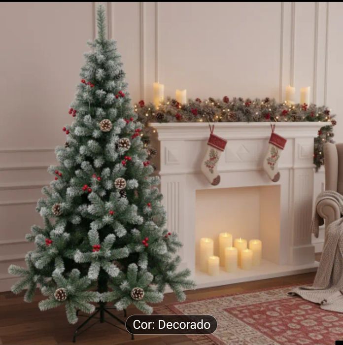 Árvore de Natal realista Nova 1,80mt