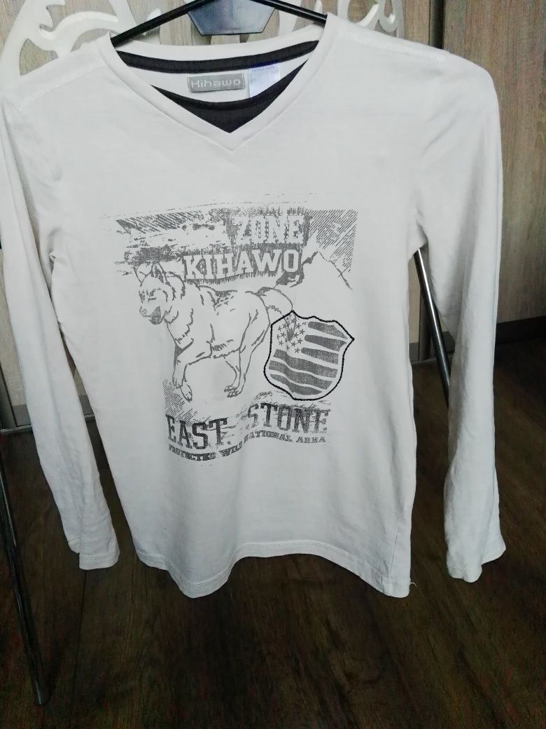 T-shirt, bluzka, koszulka polo zestaw  r 140