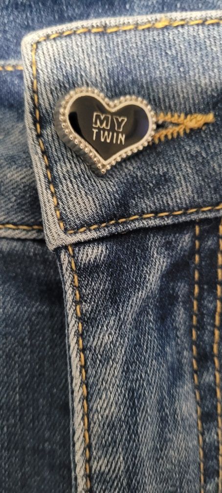 Jeansowe szorty spodenki Twin Set 38