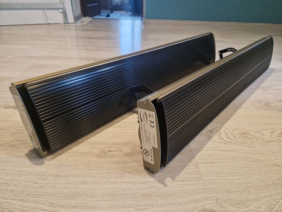2 panele grzewcze podczerwieni, promienniki ciepła, SunPower 1800W