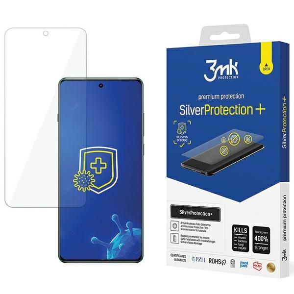 3MK SilverProtect+ Poco X6 5GFolia Antymikrobowa montowana na mokro