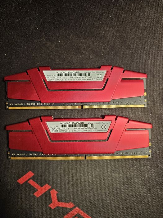 8GB (4x2) G Skill Ripjaws