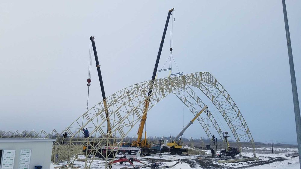 Оренда Автомобільних кранів 25т та 65т стріла 37м 62м