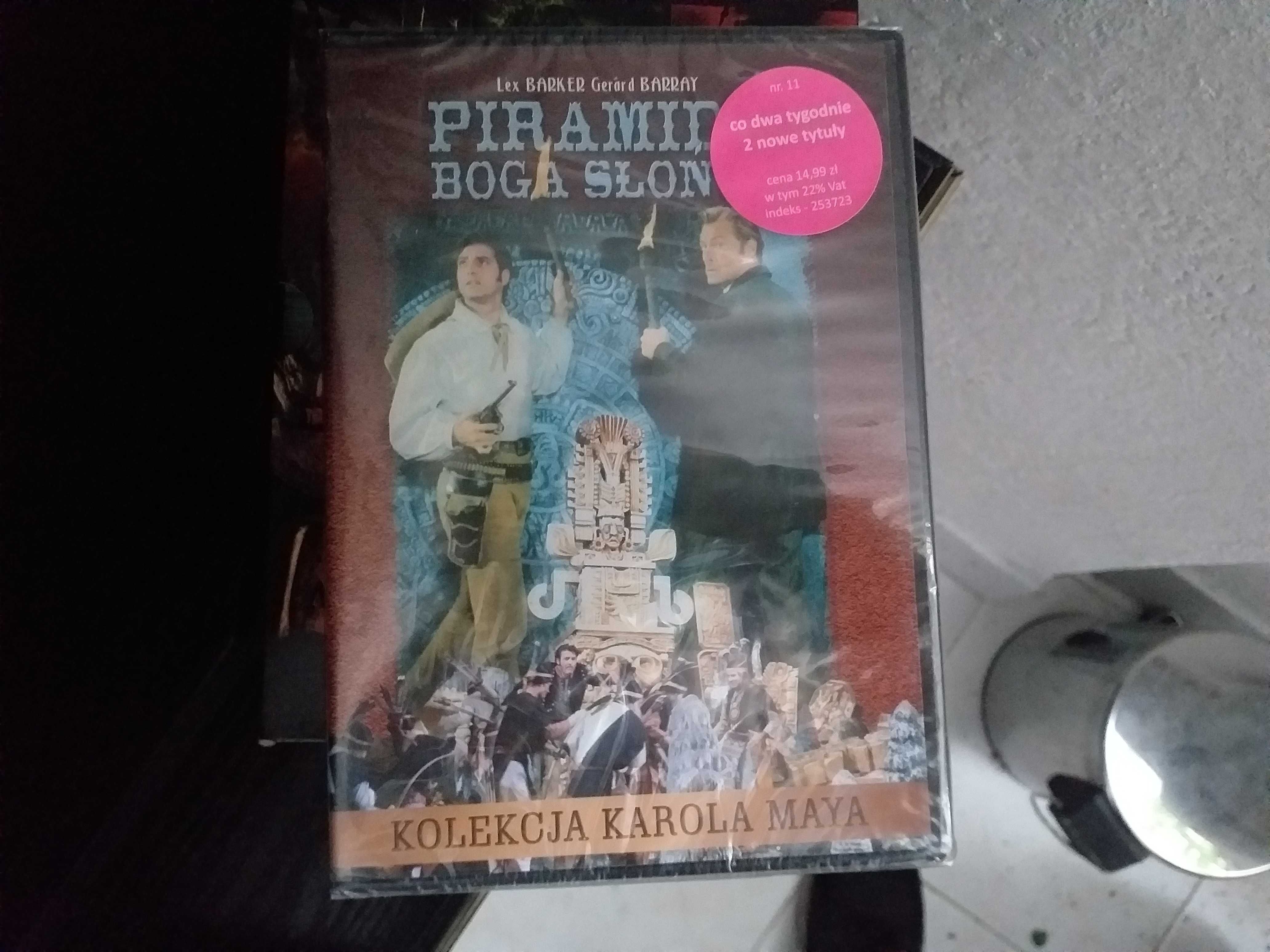 Na sprzedaż filmy DVD Winnetou Piramidy Boga Słońca – Karol May.