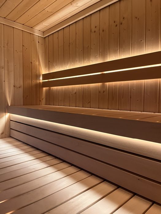 Sauna Balia ogrodowa jacuzzi domowe spa domek całoroczny letniskowy