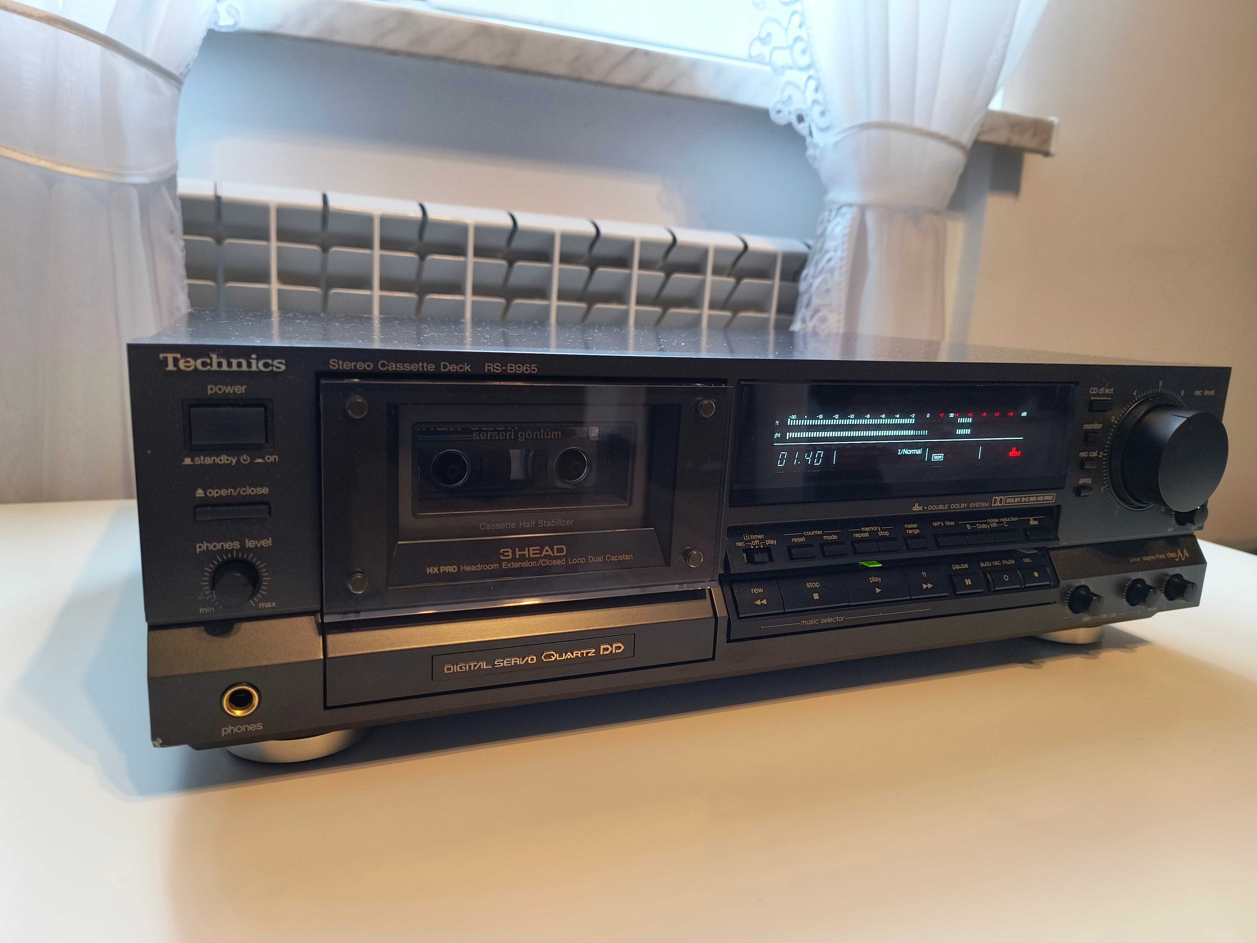 Magnetofon Deck Technics RS-B965