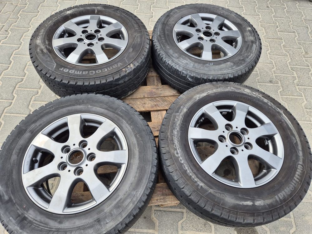 Alufelgi Camper Ducato 5x118 8,5Jx15 z oponami 215/70 R15 CP