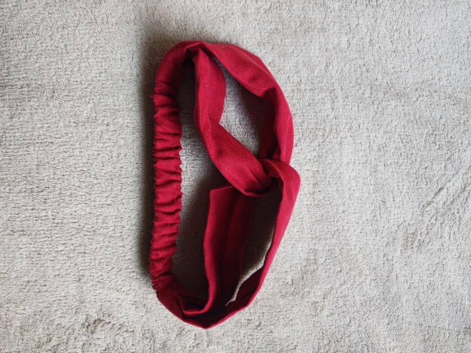 Kaszmirowa opaska do włosów