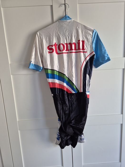 Kombinezon kolarski czasowy retro rozmiar S 1995 rok