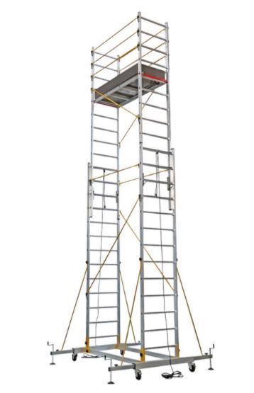 Andaime Móvel Aluminio Profissional Certificado 7.02mts