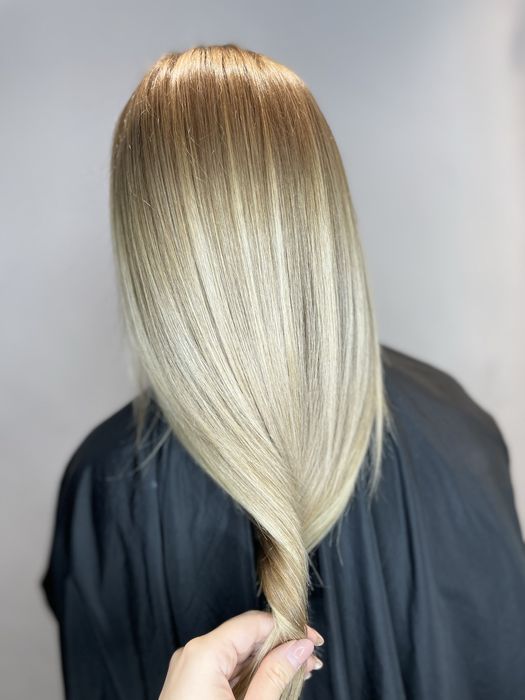 Фарбування волосся, Airtouch, вихід з чорного, балаяж, догляд, BOTOX