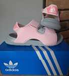 Adidas Swim_sandały dla dziewczynki 32 cudo perełka lato