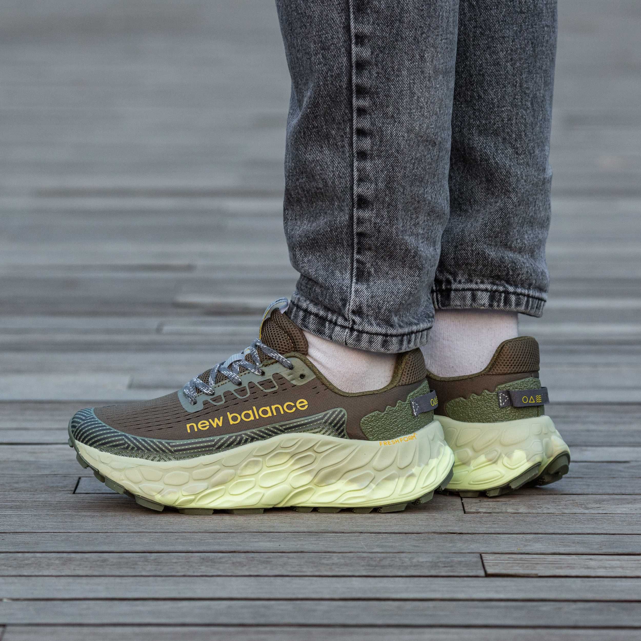 Кросівки New Balance Trail v3 Fresh Foam Khaki/Olive premium