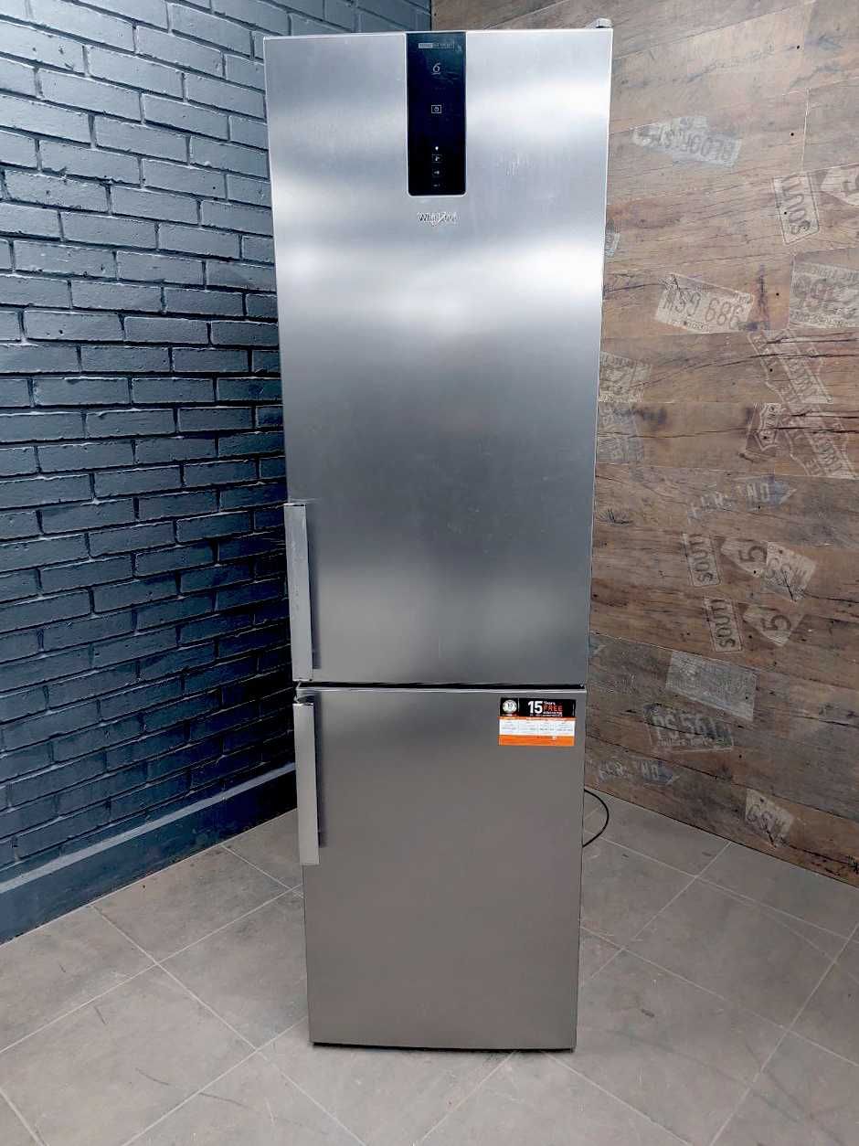 Б/у двокамерний холодильник Samsung RL28FBSI, доставка, гарантія