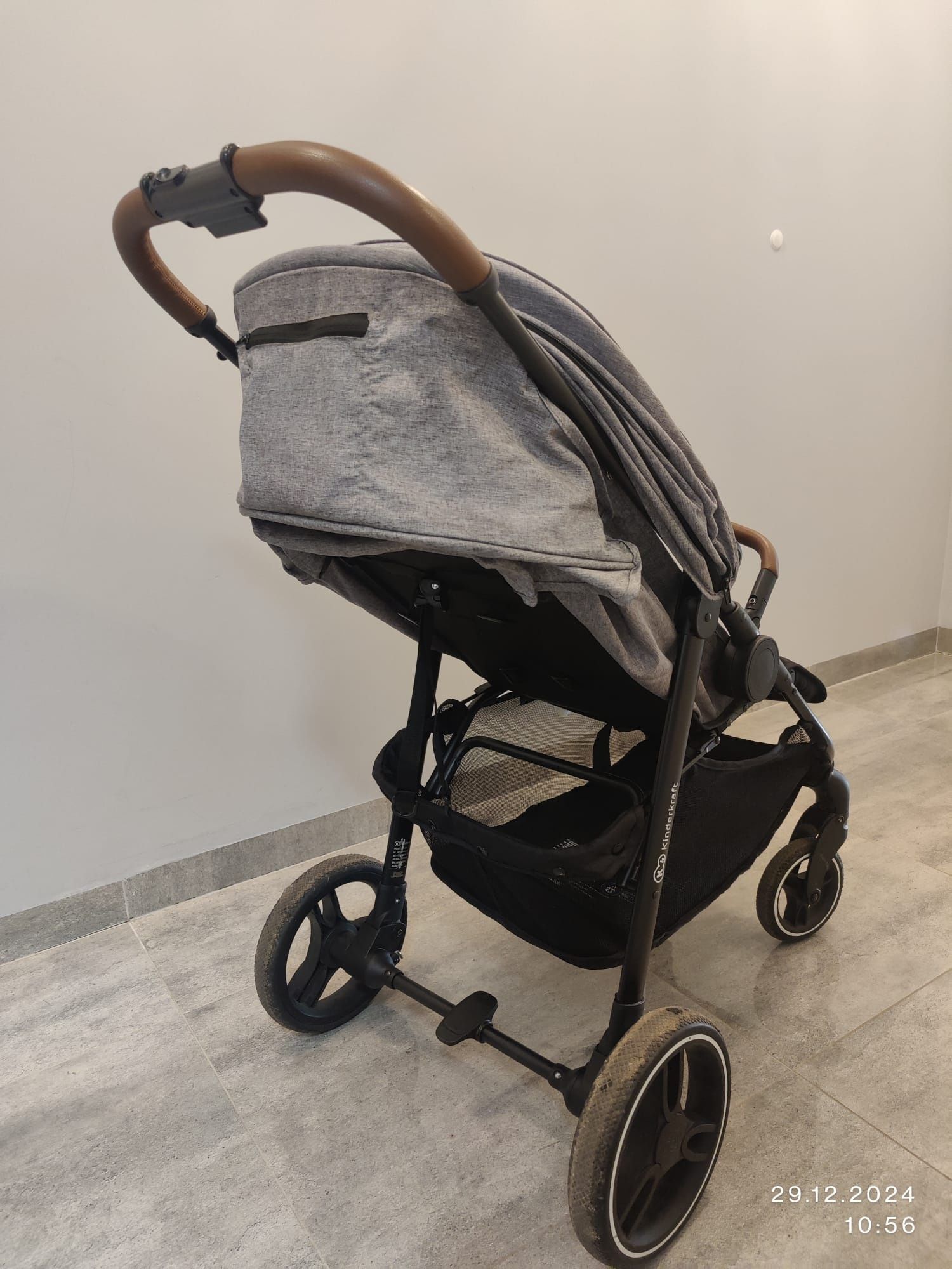Wózek spacerowy Kinderkraft Grande szary