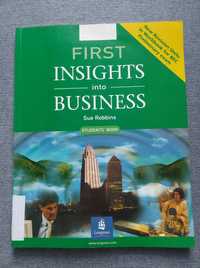 First Insights into Business angielski biznesowy podręcznik B1 BEC