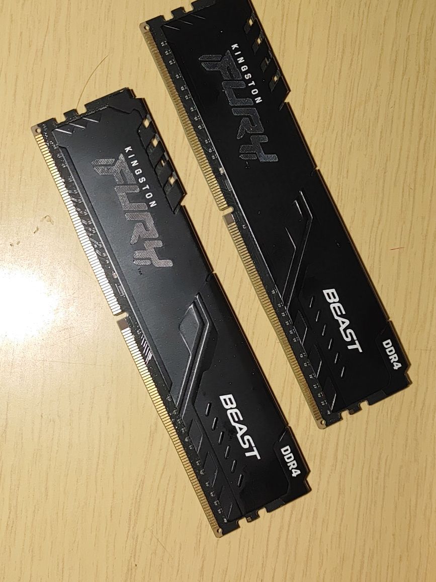 Комплект Kingston fury ddr4 16 GB 2х8