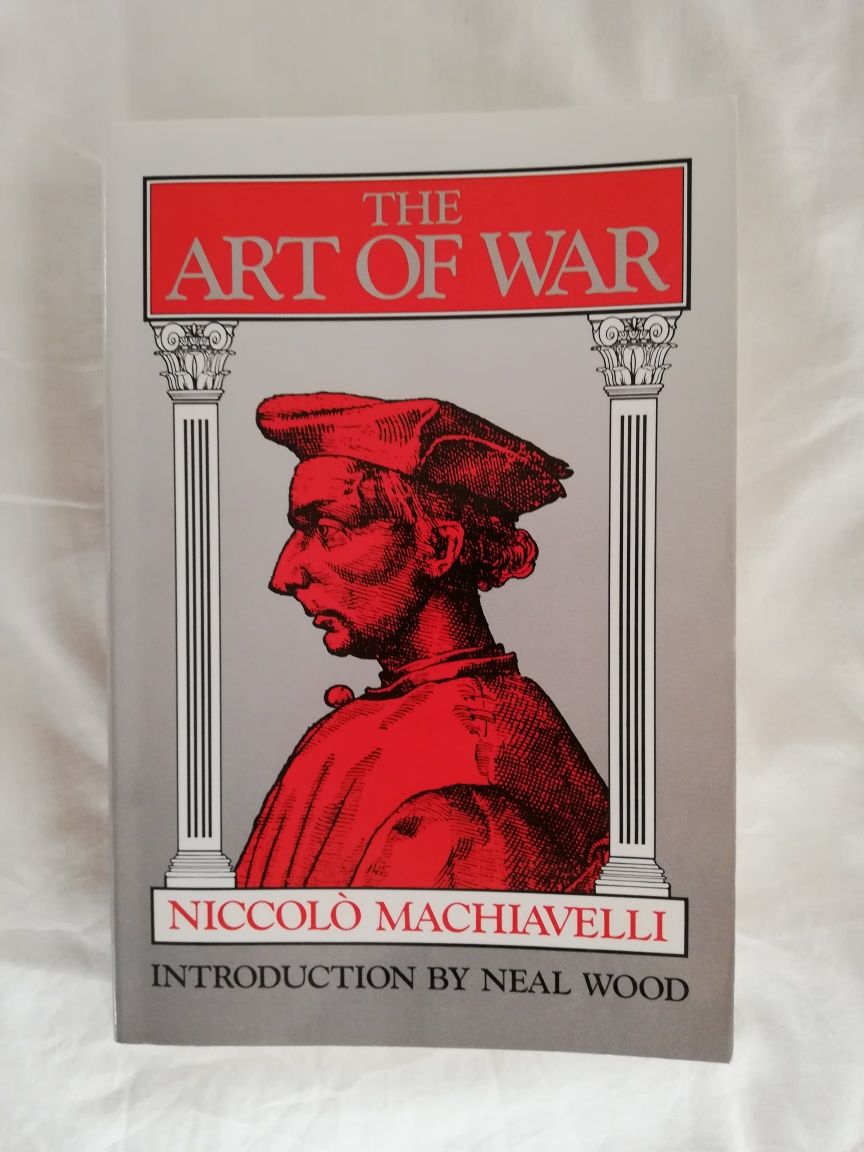 Livro "The Art of War", Maquiavel (portes grátis)