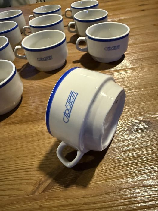 Filiżanka barowa Lubiana Społem PRL 1 szt