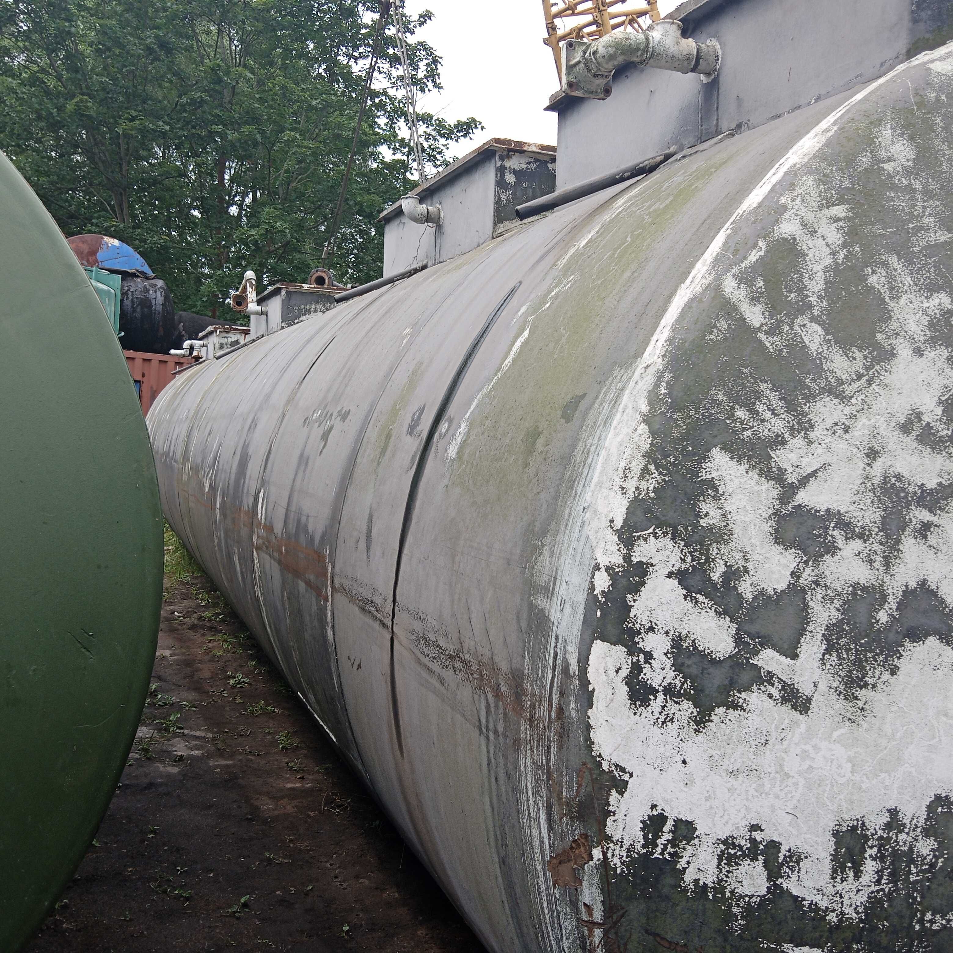 Zbiornik stalowy dwupłaszczowy 60m3 60 tys. 60000L 4 komory