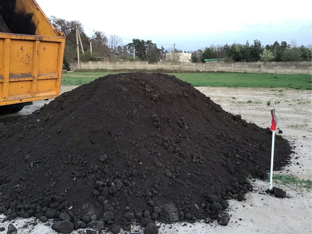 Чорнозем, грунтосуміш під газон, торф