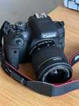 Canon eos 750d + obiektyw Canon 18-55mm