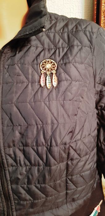 Пальто курточка ветровка 46-52 синяя