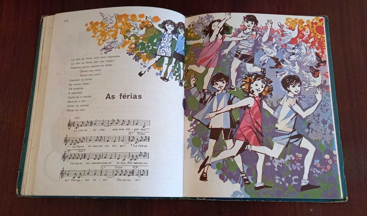 Livro de leitura da segunda classe de final dos Anos 60