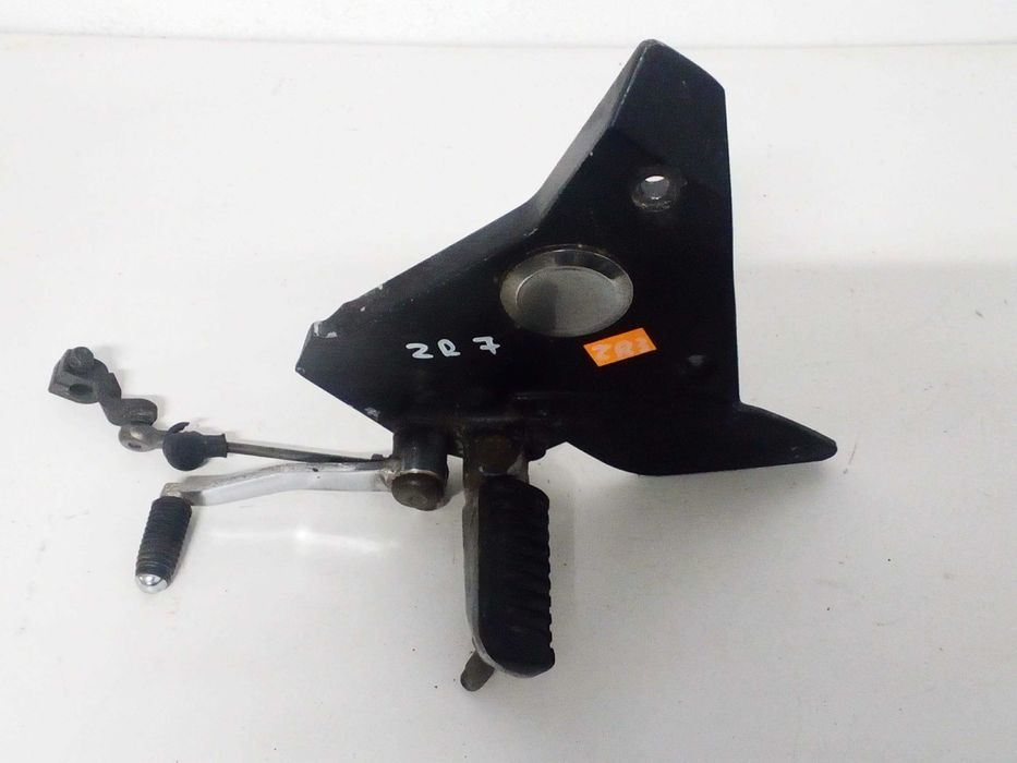 kawasaki zr 7 set lewy stelaż podnóżek dźwignia biegów