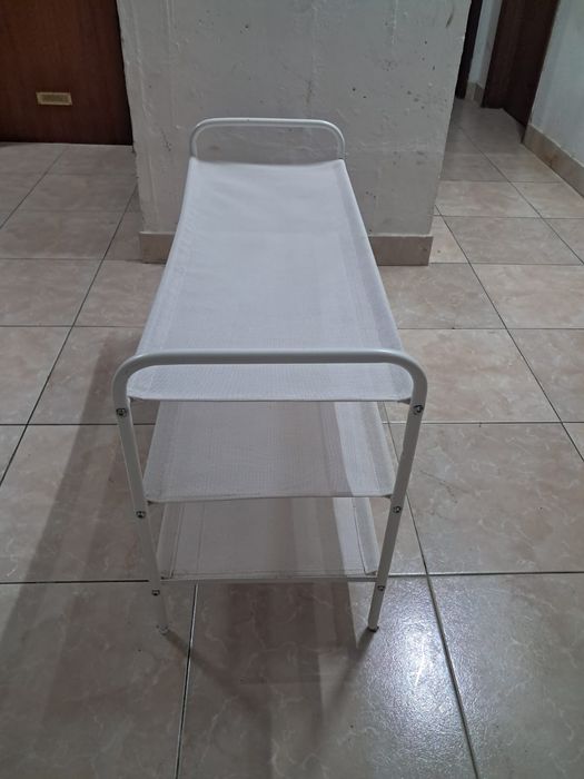 Sapateira empilhável branco 12 pares 65x90x35 cm Studio