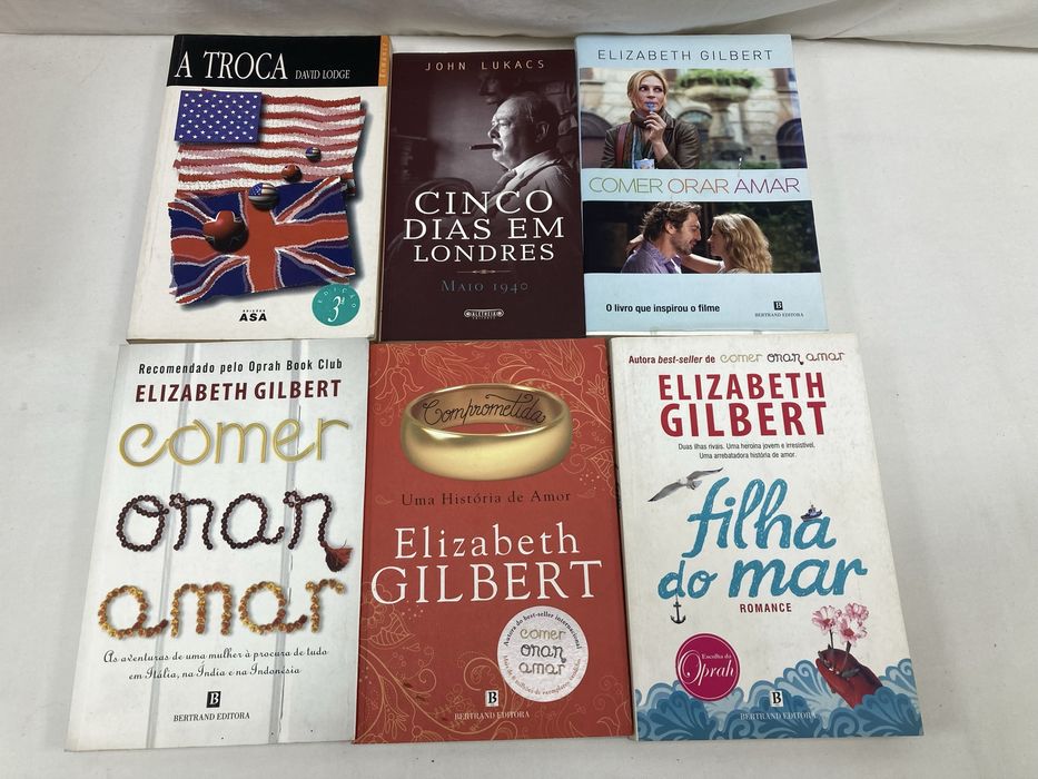 Livros Ken Follett, Nora Roberts, Carré, Torey Hayden