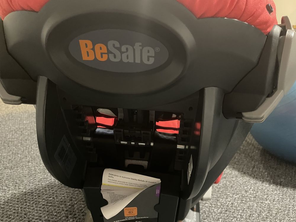 Fotelik samochodowy Besafe comfort x3 isofix waga dziecka 9-18kg
