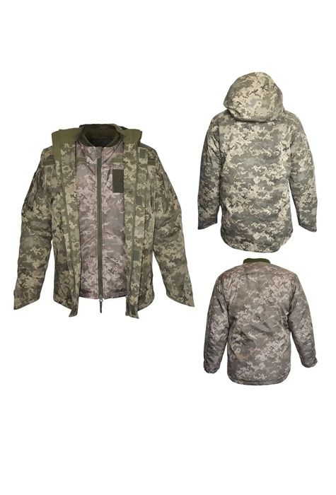 Куртка Бушлат с подстежкой зимний