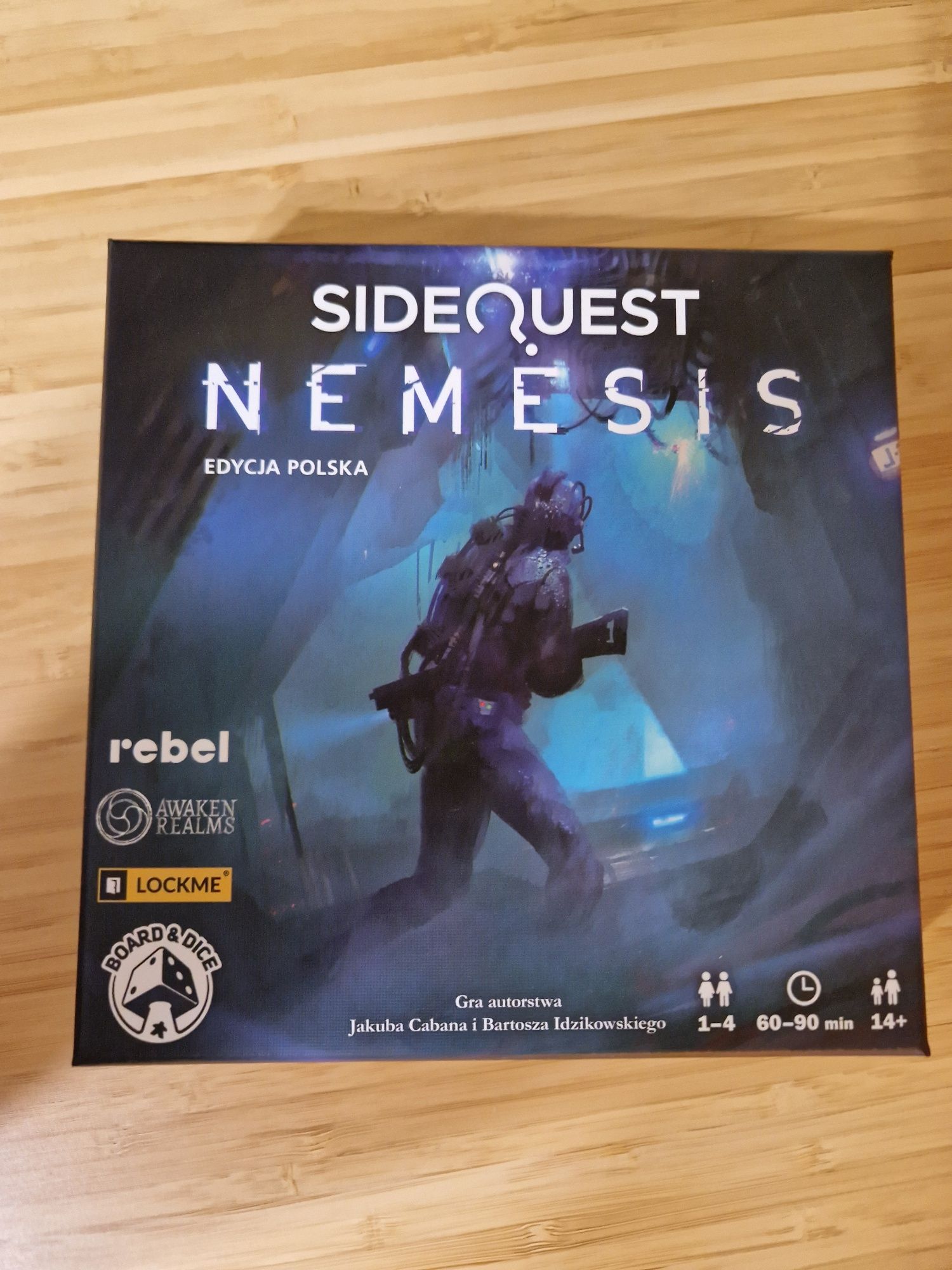 Sidequest Nemesis gra planszowa edycja polska Rebel